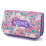 Unicorn Kids Purple Pencil Case