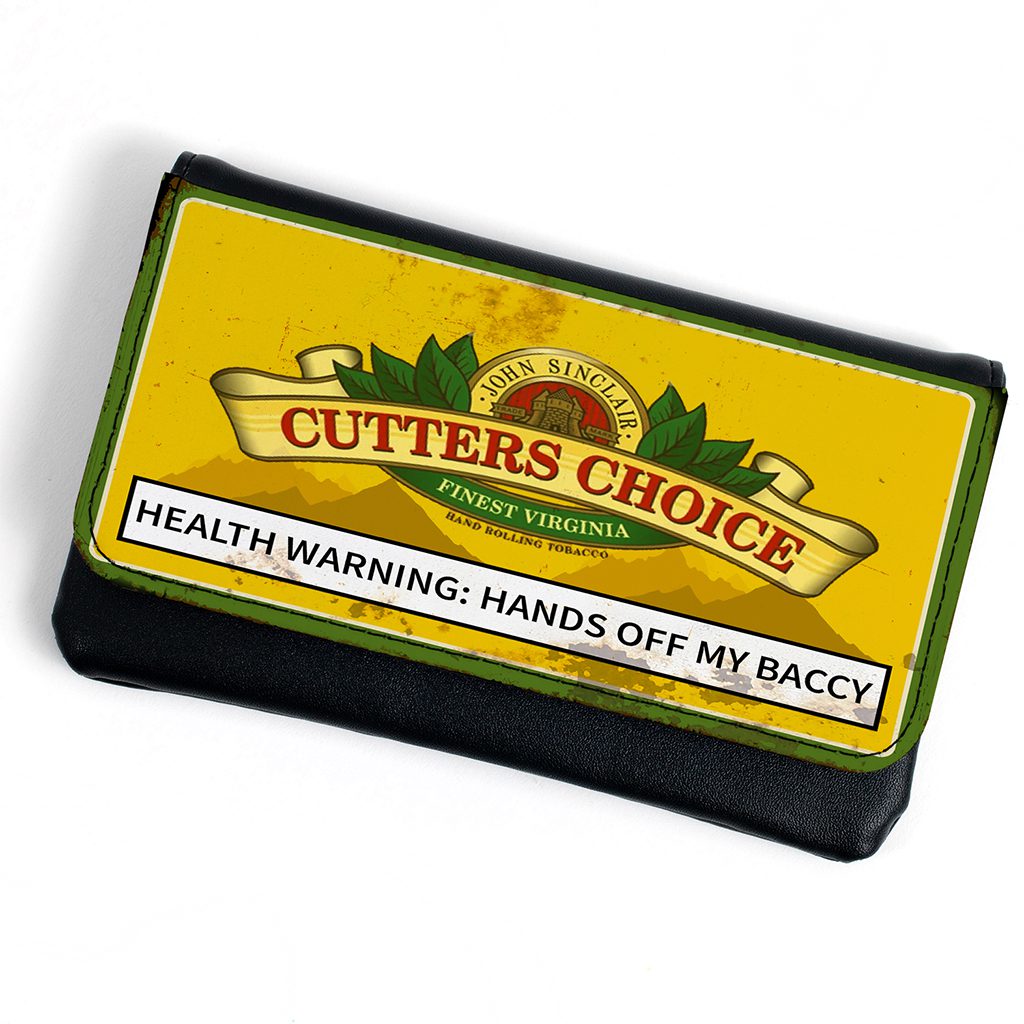 Personalised Vintage Cutters Choice Tobacco Pouch TB03 - Image 2