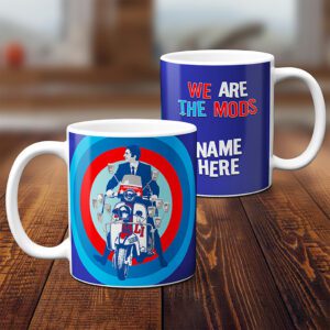 Personalised We Are The Mods Scooter Mug KSU57