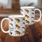 Personalised Fly Fishing Mug