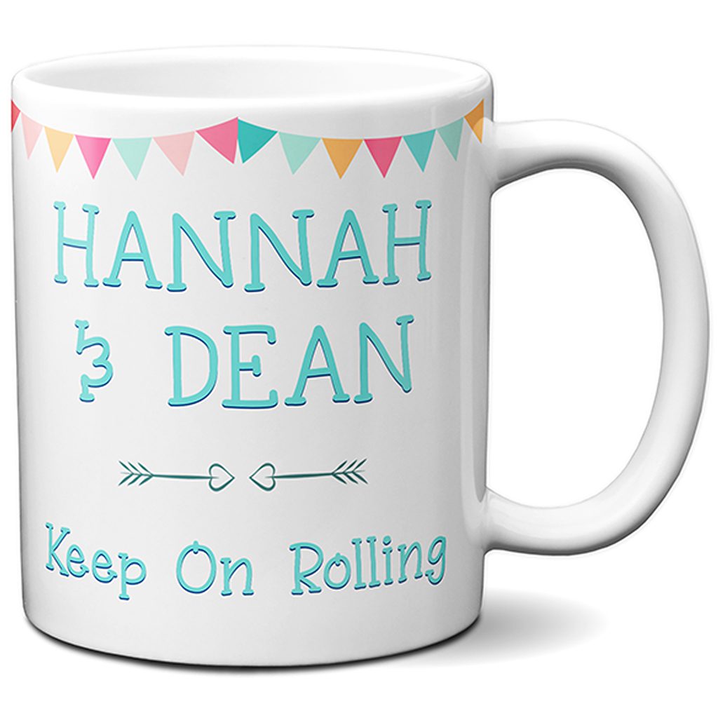 Personalised Camper Van Family Mug