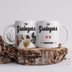 Personalised Cows Family Mug