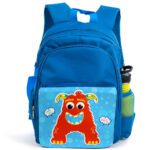 Personalised Kids Initial School Backpack A