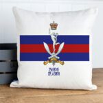 Personalised Queens Gurkha Signals Military Cushion Cover