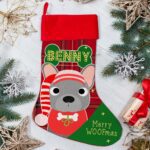 Personalised French Bulldog Dog Christmas Treat Stocking for Pets