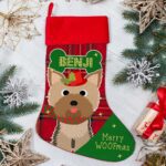 Personalised Yorkshire Terrier Dog Christmas Treat Stocking for Pets