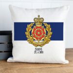 Personalised The Duke of Lancasters Regiment Miliary Cushion Cover