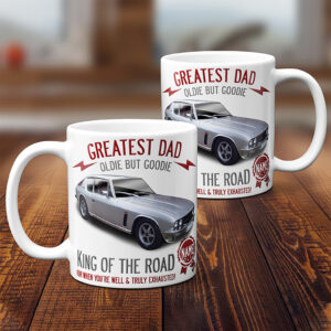Personalised Jensen Interceptor Classic Car Dad Mug CLD26