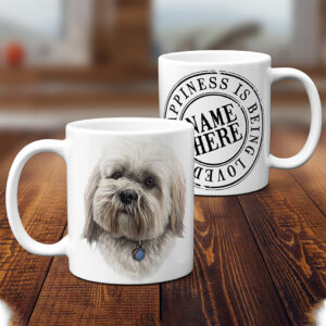 Personalised Lhasa Apso Dog Mug KDM25