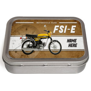 Personalised Yamaha FSI-E Motorcycle Tobacco Tin VBP41