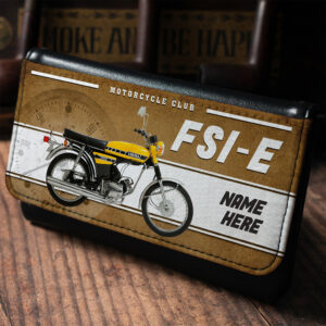 Personalised Yamaha FSI-E Classic Motorcycle Tobacco Pouch VBP41