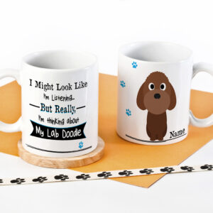 Personalised Lab Doodle Dog Mug DM32