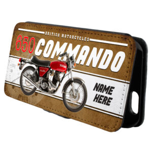 Personalised Norton 650 Commando Classic Motorcycle Phone Case VBP30