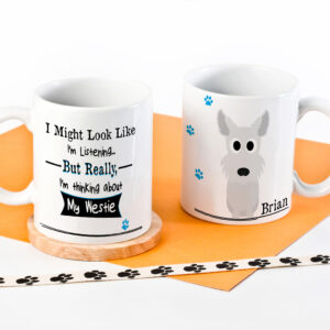 Personalised West Highland Terrier Dog Mug DM54