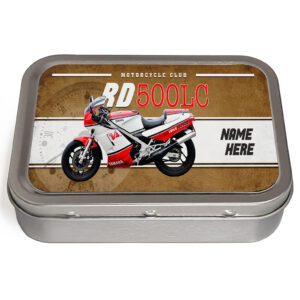 Personalised Yamaha RD 500LC Motorcycle Tobacco Tin VBP44