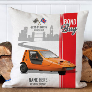 Personalised Bond Bug Classic Car Cushion Cover CC60