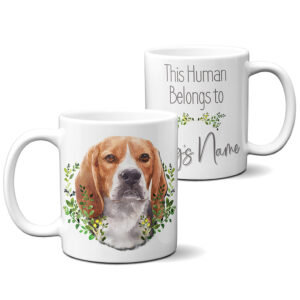 Personalised Beagle Dog Mug NDM02