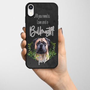 Personalised Bullmastiff Gel Phone Case ND15
