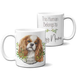 Personalised Cavalier King Charles Spaniel Dog Mug NDM16