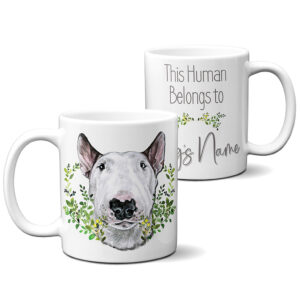 Personalised English Bull Terrier Dog Mug NDM27