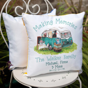 Personalised VW Camper Van Outdoor Cushion Cover KC86