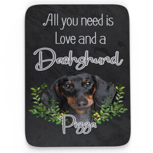 Personalised Dachshund Sausage Dog Mouse Mat ND18