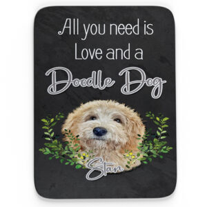 Personalised Doodle Dog Mouse Mat ND22