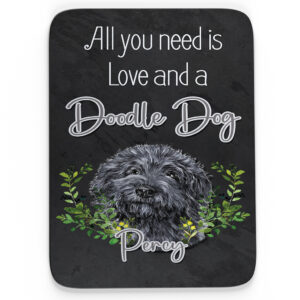 Personalised Doodle Dog Mouse Mat ND23