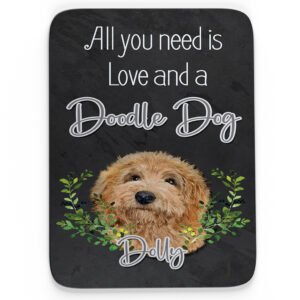 Personalised Doodle Dog Mouse Mat ND24