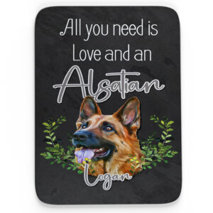 Personalised German Shepherd Dog Mouse Mat ND29
