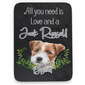 Personalised Jack Russell Dog Mouse Mat ND35