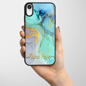 Personalised Marble Gel Phone Case MP08