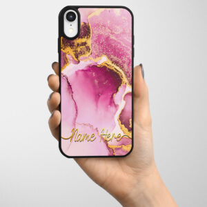Personalised Marble Gel Phone Case MP09