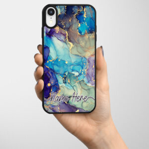 Personalised Marble Gel Phone Case MP10