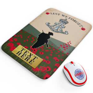 Personalised Green Howards Military Mouse Mat VPV77