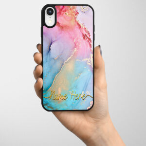 Personalised Marble Gel Phone Case MP12