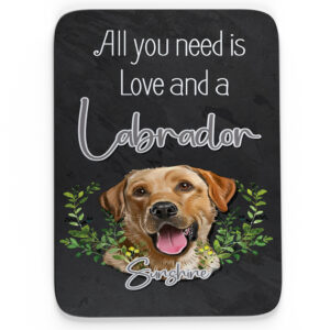 Personalised Labrador Dog Mouse Mat ND52