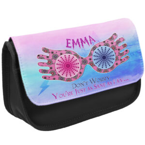 Personalised Harry Potter Kids Black Pencil Case KSP197