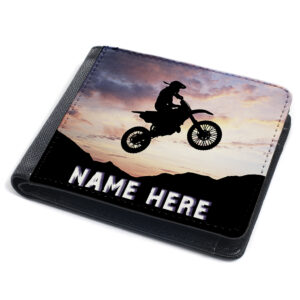 Personalised Motocross Dirt Bike Kids Wallet SH063