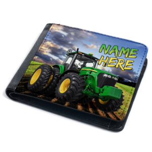 Personalised Tractor Kids Wallet ST754