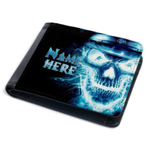 Personalised Gamer Skull Kids Wallet ST733