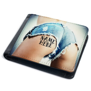 Personalised Sexy Model Mens Wallet SH107