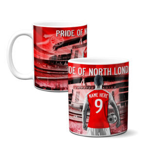 Personalised Arsenal Football Mug AFM07