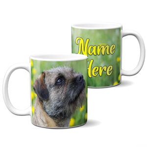 Personalised Border Collie Dog Mug Pet ST320