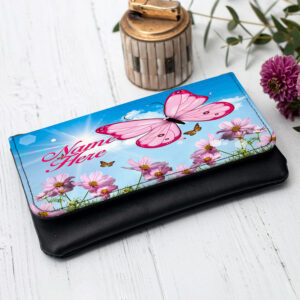 Personalised Butterfly Tobacco Pouch SS001