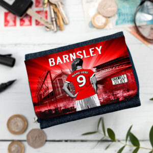 Personalised Barnsley Womens Football Denim Purse WF12