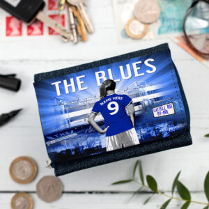 Personalised Birmingham City Womens Football Denim Purse WF16