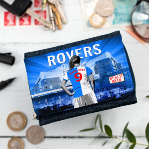 Personalised Blackburn Rovers Womens Football Denim Purse WF17