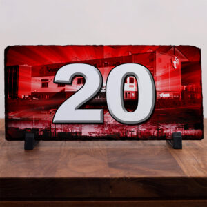 Personalised Bournemouth Football House Number Slate AFS20