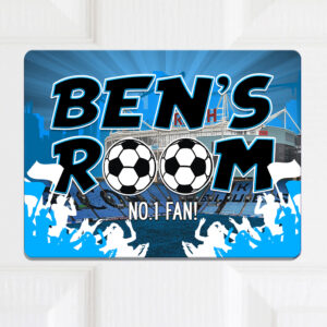 Personalised Coventry City Football Kids Door Sign FDP18